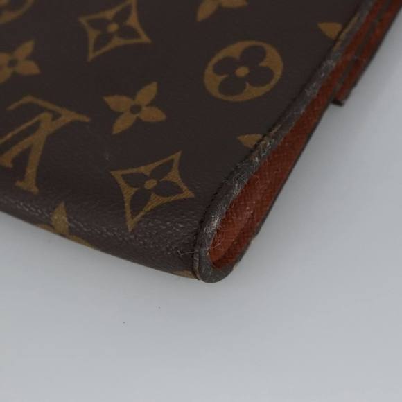 LOUIS VUITTON Monogram Porte Envelope Clutch Bag M51801 LV Auth 102302 - Picture 15 of 16